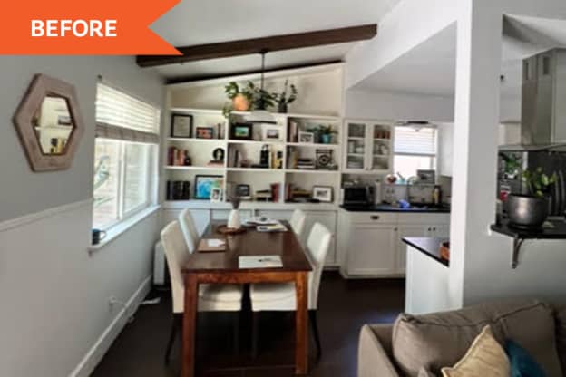 Before and After: See How a Home Stager Transformed a Dining Area Without Painting or Renovating