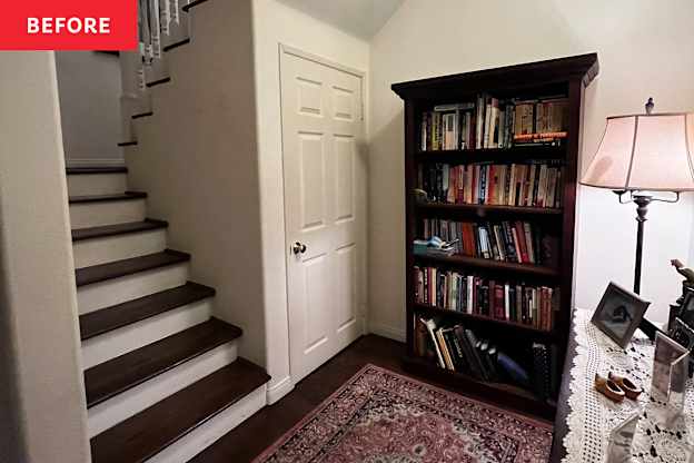 I Had a Designer Fix My Cramped Staircase Landing — Here’s What Worked