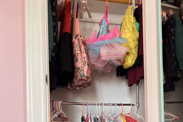 The One Simple Tool That Helps My 3-Year-Old Put Away Her Own Laundry