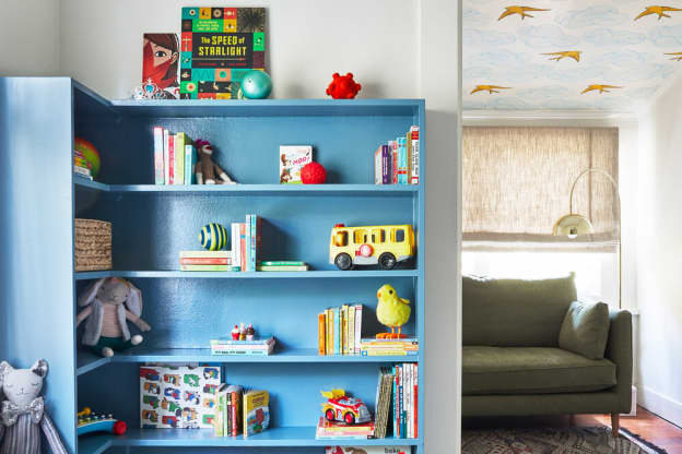 10 Awesome Ways to Use Wallpaper in a Kid's Bedroom — Other Than On the Wall!