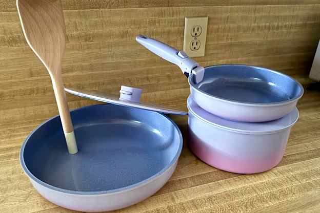 This Stackable Cookware Set Has a Feature That Makes It Easy to Store