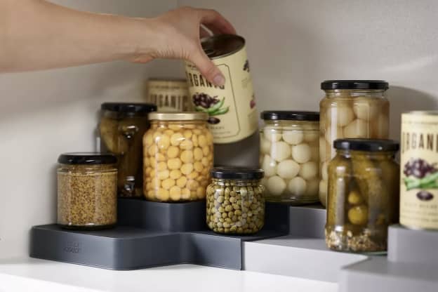 The Ingenious $17 Cupboard Organizer That'll Instantly Triple Your Kitchen Storage