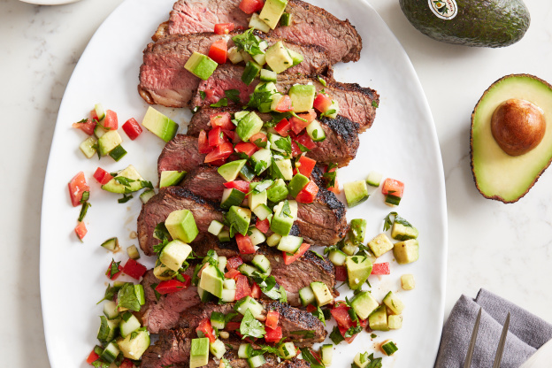 Roasted Tri-Tip Steak with California Avocado Relish Is Deliciously, Distinctly West Coast (Partner)