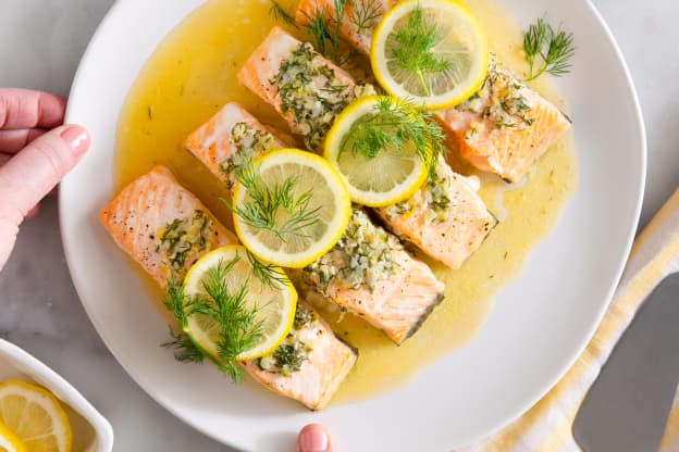 Grilled Salmon Becomes Next-Level Flavorful with This Herbaceous Compound Butter (Partner)