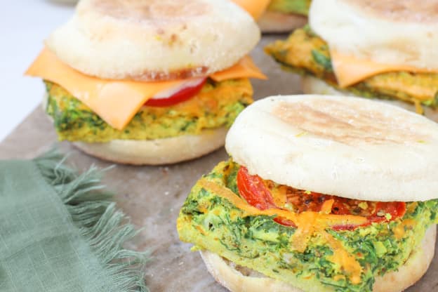 Sheet Pan Masala Egg Sandwiches Are the Ultimate Make-Ahead Breakfast Flex