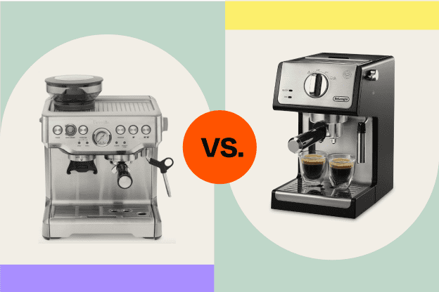 Splurge or Save: How Does Breville's $700 Espresso Machine Compare to DeLonghi's $170 Alternative?