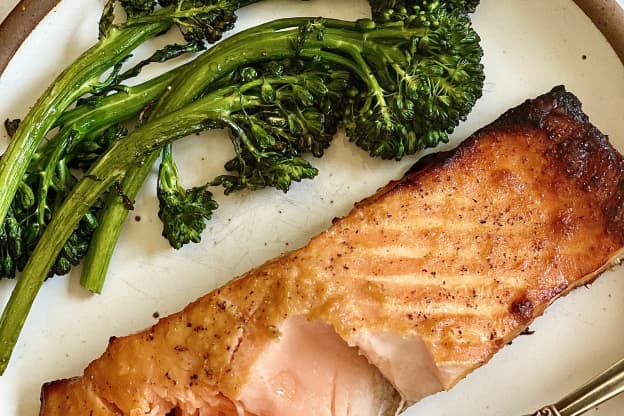 Air Fryer Miso-Ginger Salmon Is Totally Irresistible