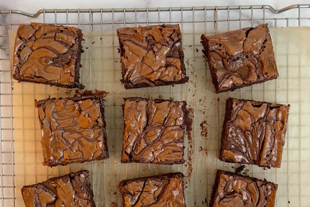 I Tried Broma Bakery's Fudgy Nutella Brownies and It's a Low-Effort Recipe with a Really High Reward