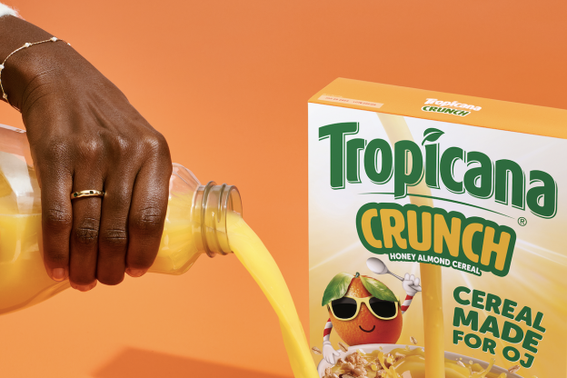 Tropicana Is Releasing a Cereal Designed to Be Eaten with Orange Juice