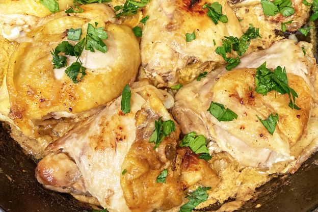 Ina Garten's Simple-Yet-Decadent Chicken Thighs Will Bring Romance Back into Your Kitchen