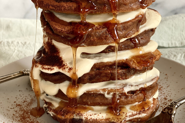 Tiramisu Pancakes Are What Breakfast Dreams Are Made Of