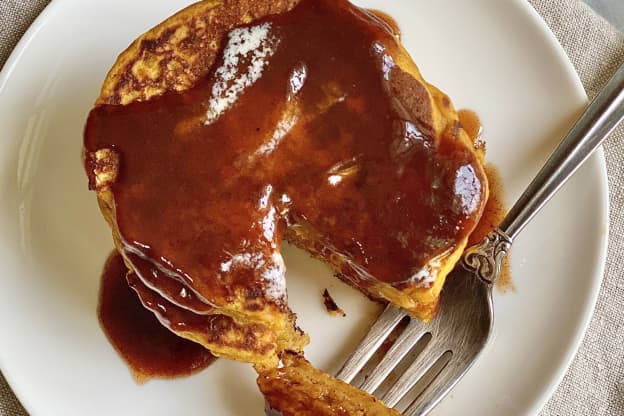 These Pumpkin Pancakes Are Impossibly Fluffy