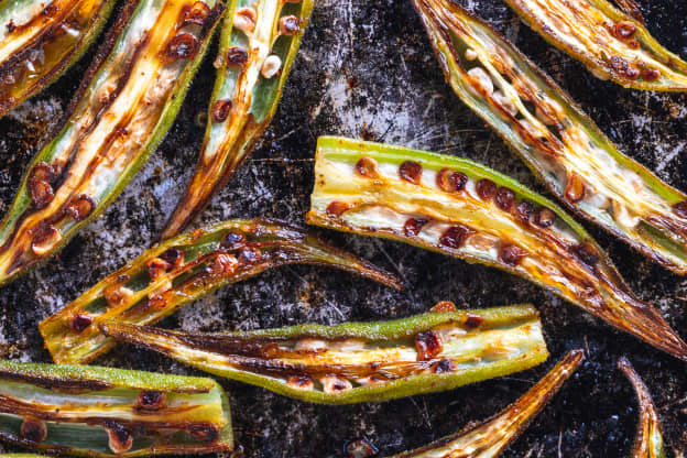 Make This Crispy Roasted Okra Your Daily Serving of Greens