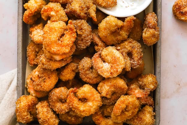 The Secret Pantry Ingredient to Extra-Crispy Fried Shrimp