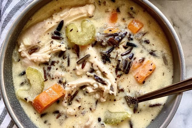 Creamy Chicken and Wild Rice Soup Is Pure Comfort