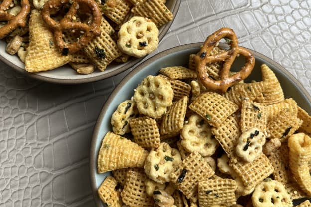 The Brown Butter Furikake Chex Mix I Can't Stop Making