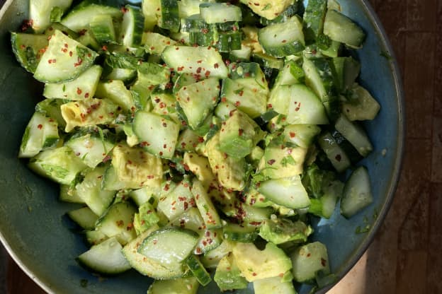 This Popular Cucumber-Avocado Salad Is Better than I Could've Possibly Imagined