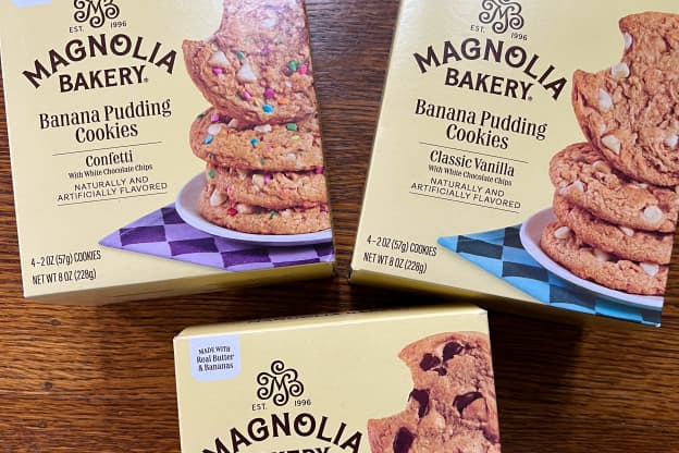 Magnolia Bakery Just Launched 3 Cookies Inspired by Its Famous Banana Pudding