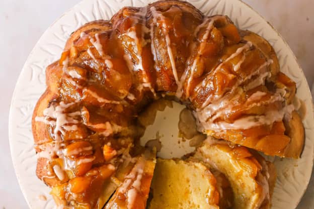 Turn a Summertime Classic Upside-Down with Peach Cobbler Pound Cake