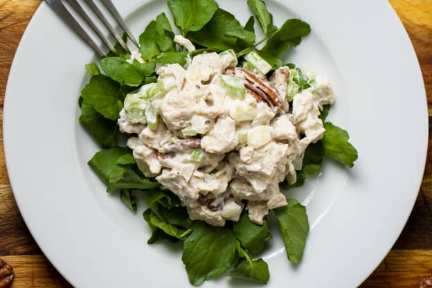 I Tried Dolly Parton's Pecan Chicken Salad and It Was So Good, It's Now in My Lunch Rotation