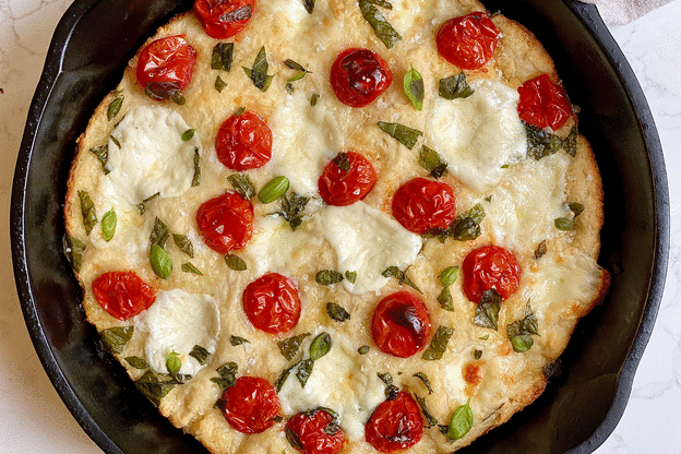 This Caprese Focaccia Is So Good, I Grilled It Twice in a Weekend