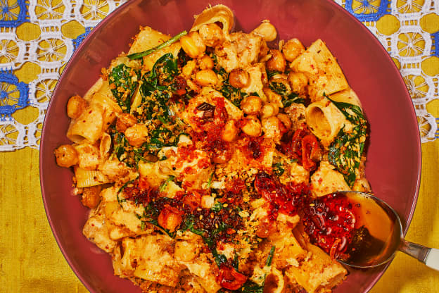 This Creamy Rigatoni Has an Unexpected Secret Ingredient