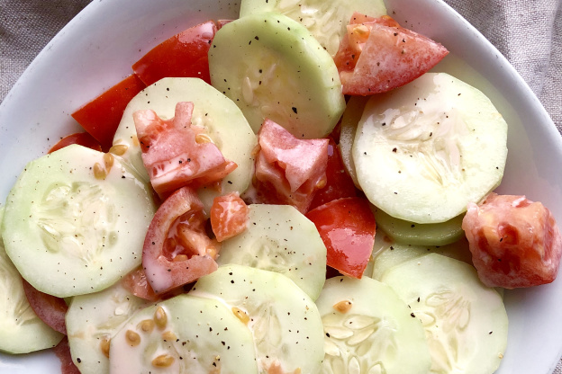 The Ridiculously Good Cucumber Salad I Keep Coming Back To