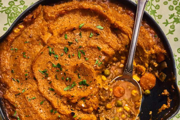 Sweet Potato and Butternut Squash Shepherd's Pie Is Fall Comfort Food at Its Best