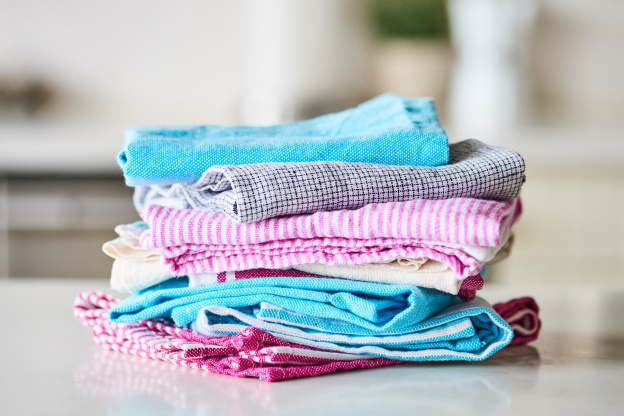 Marie Kondo's Method for Storing Kitchen Towels Is the Only Way to Store Kitchen Towels