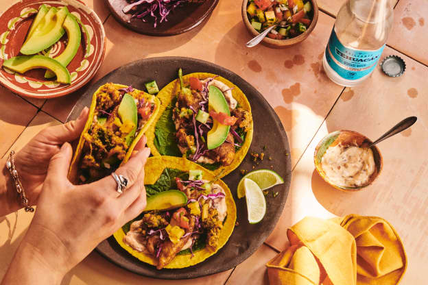 Crisp, Golden Quelite Tacos Are Even Better than Fish Tacos