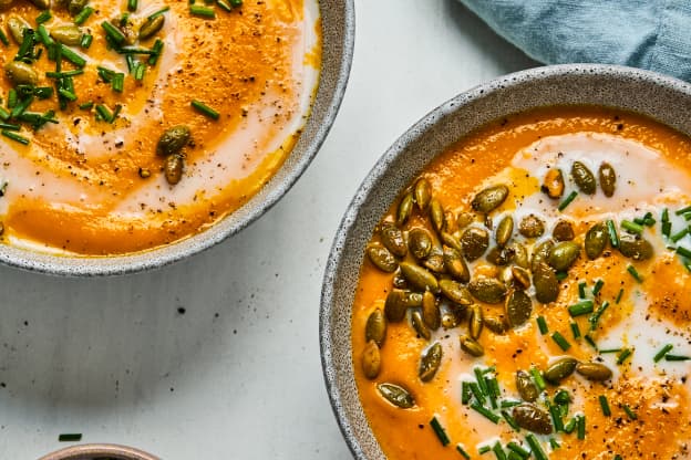 A Bowl of Carrot Ginger Soup Will Warm You from the Inside Out