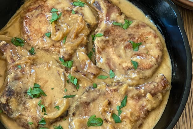 Smothered Pork Chops with Onion Gravy Is the Best Thing You'll Eat All Week