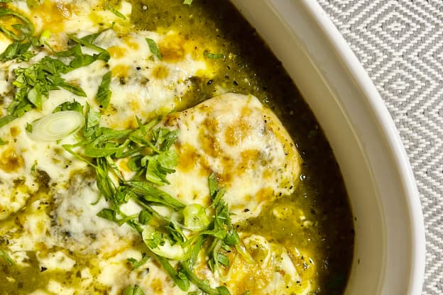 Cheesy Baked Salsa Chicken Is a Weeknight Hero