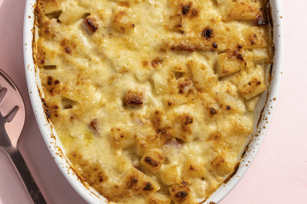 You Can't Go Wrong with Cheesy Ham and Potato Casserole