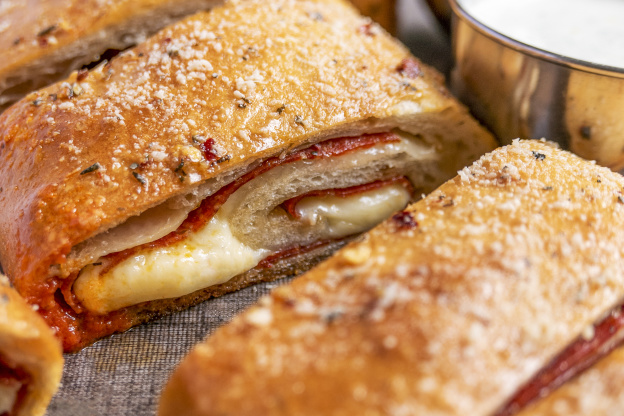 Use Store-Bought Pizza Dough to Make This Buttery Pepperoni Bread ASAP