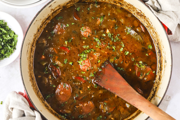 When Making Authentic Cajun Chicken Gumbo, It's All About the Roux