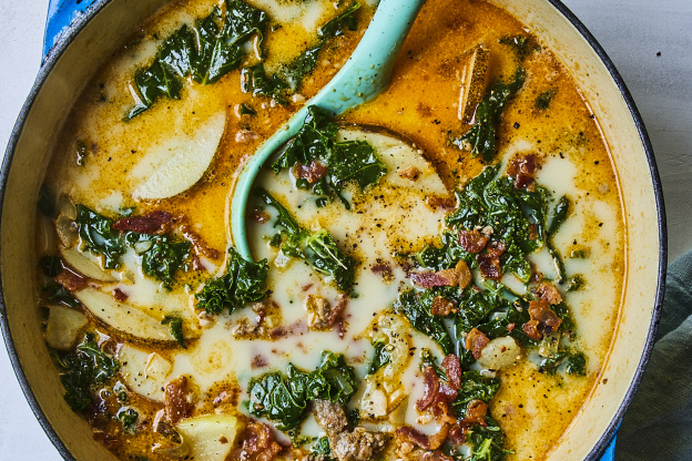 Creamy Copycat Zuppa Toscana Comes Together in One Pot in Less than an Hour