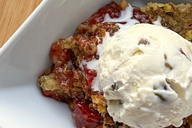 Cherry Pistachio Dump Cake Is the Easiest Dessert of All Time