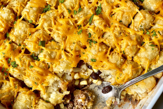 Cheesy Cowboy Casserole Is Winter's Family-Friendly Weeknight Dinner MVP