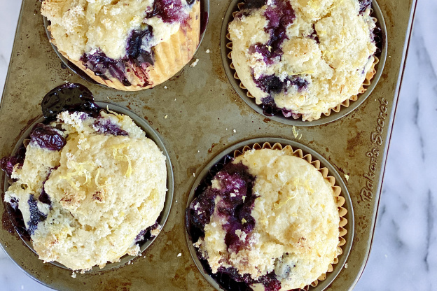 Lemon Blueberry Muffins