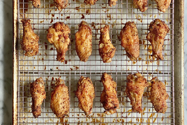 This Is the Secret to the Crispiest Baked Chicken Wings