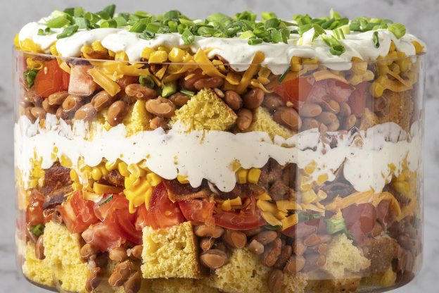 Cornbread Salad Is a Layered Celebration of Colors and Textures