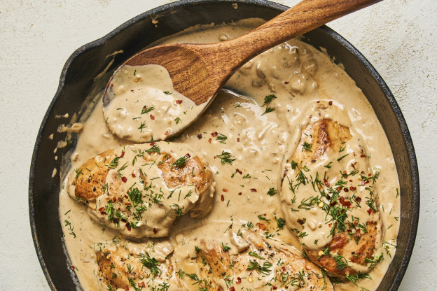 Cream Cheese Is the Secret to This Luxuriously Rich Chicken Skillet
