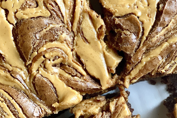 Brownies Get Even Better with a Swirl of Peanut Butter