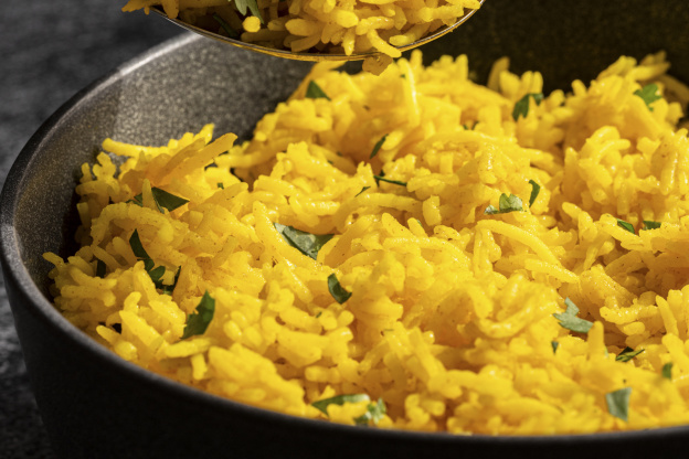 Turmeric Rice Is the Vibrant Side Dish Your Dinners Need