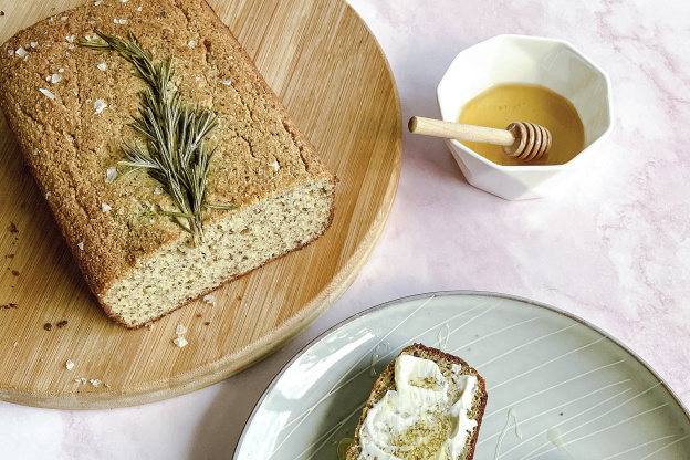 Savory Almond Flour Bread Is Tender and Moist