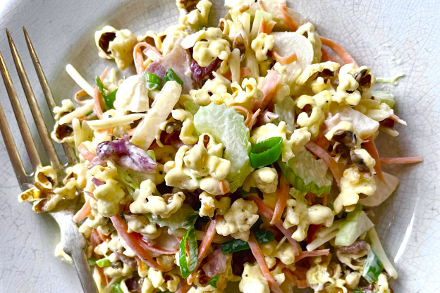 Go Retro with Popcorn Salad