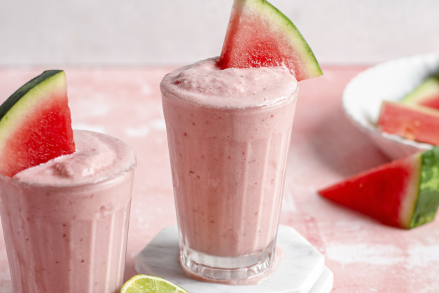 This Watermelon Smoothie Is the Tangy-Sweet Refresher Your Hot Day Needs