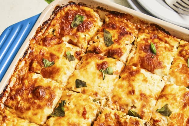 This Cheesy Eggplant Casserole Is a Fun Twist on Eggplant Parmigiana