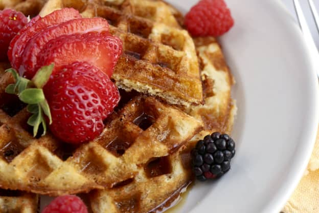 These Almond Flour Waffles Are Naturally Low-Carb and Gluten-Free